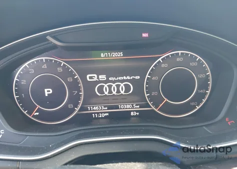 2020 Audi Q5 Premium Plus 45 Tfsi Quattro S Tronic from USA, damaged, VIN WA1BNAFY3L2038712